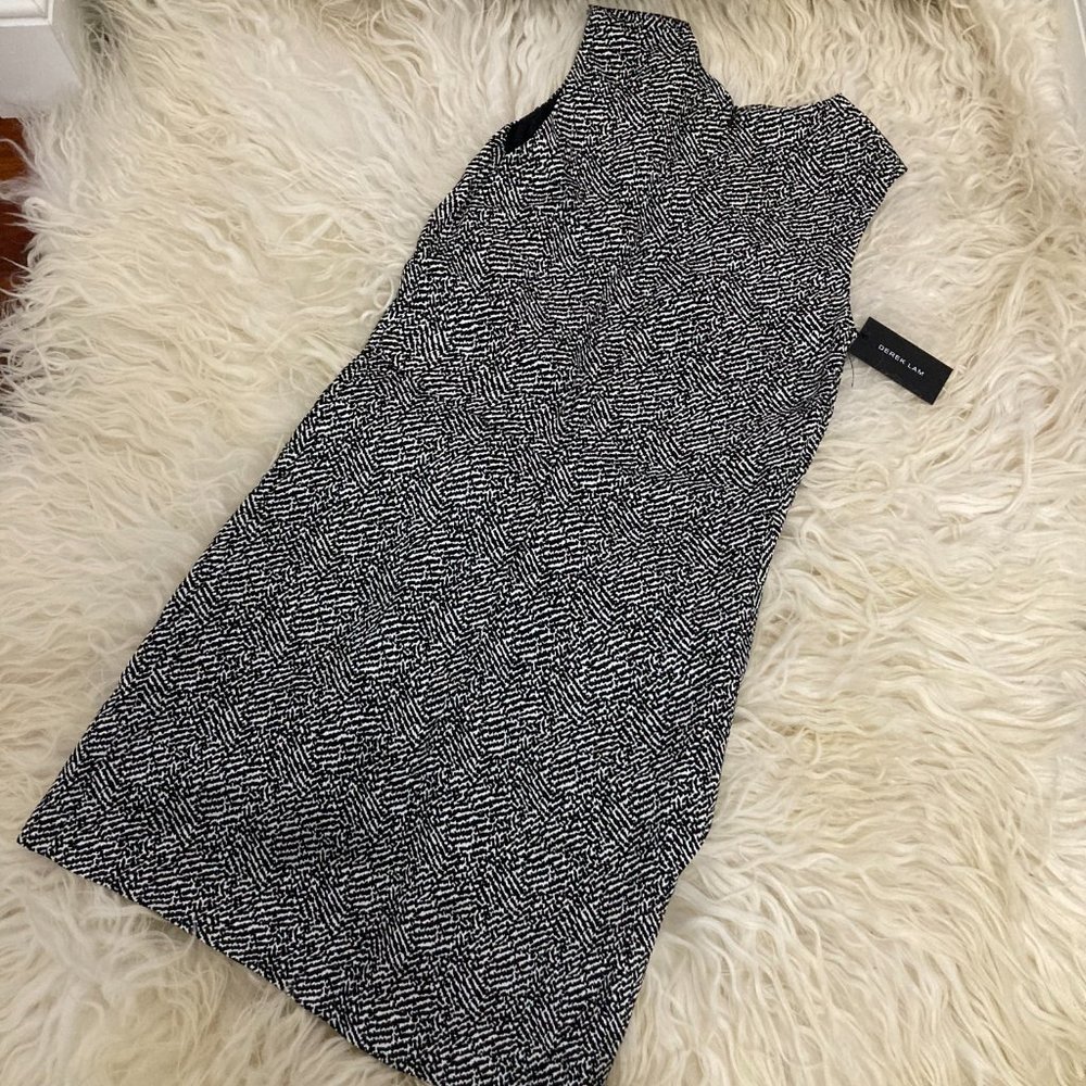 DEREK LAM Crew Neck Mini Dress - Picture 8 of 10